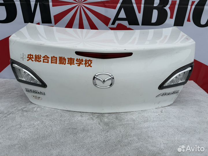 Крышка багажника с фонарями Mazda 3 BL седан