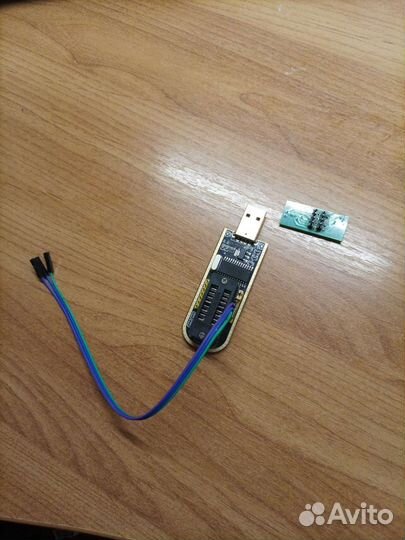 Программатор ch341a без прищепки