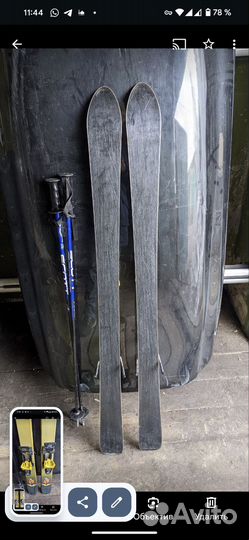 Горные лыжи детские 120