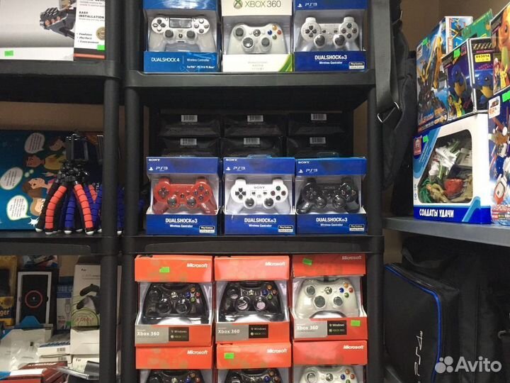 Аксессуары для PS3 / PS4 / Xbox 360 / One / Денди