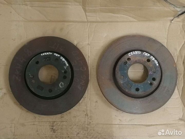 Диск тормозной передний Пара Cerato 2009-2013 280м
