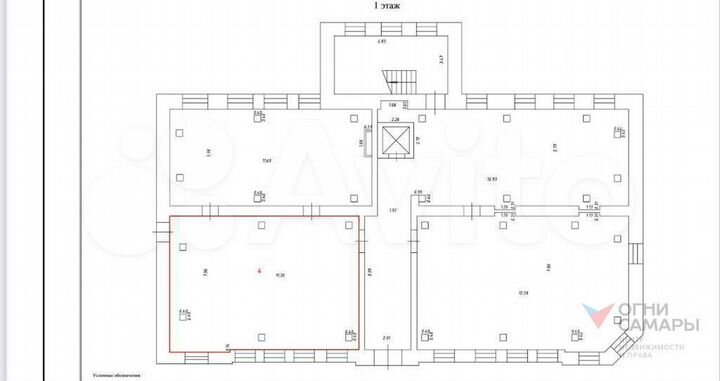 Сдам помещение свободного назначения, 186 м²