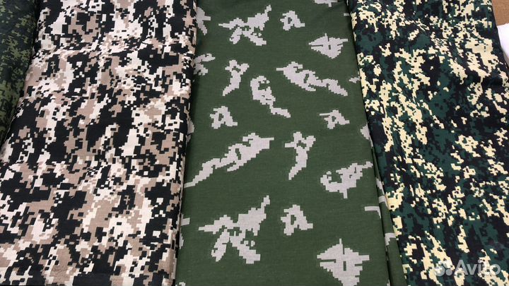 Ткань Бязь гост 142гр камуфляж