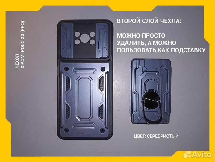 Чехол Xiaomi Poco X3 (Pro)