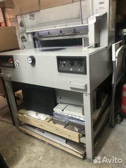 Бумагорезательная машина ideal 6550-95 EP