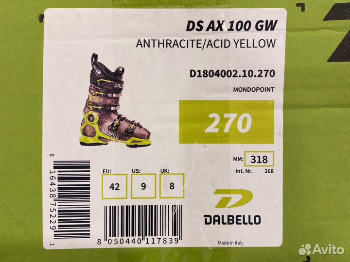 Горнолыжные ботинки Dalbello 27