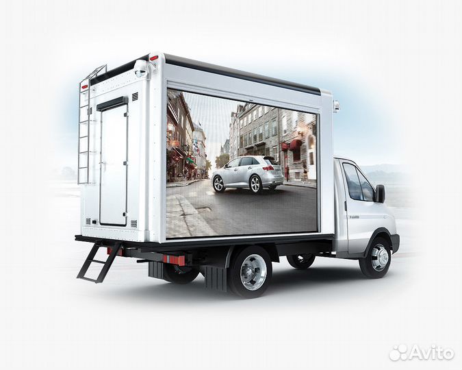 LED экран на газель