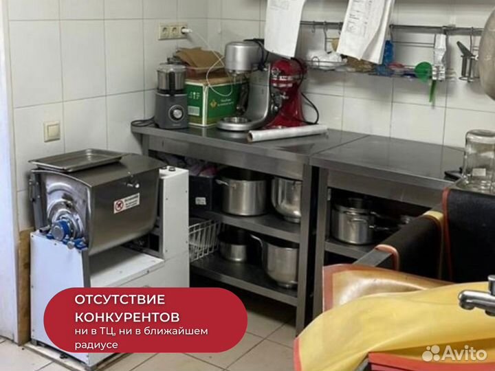 Кафе с кондитерским цехом в густонаселенном районе