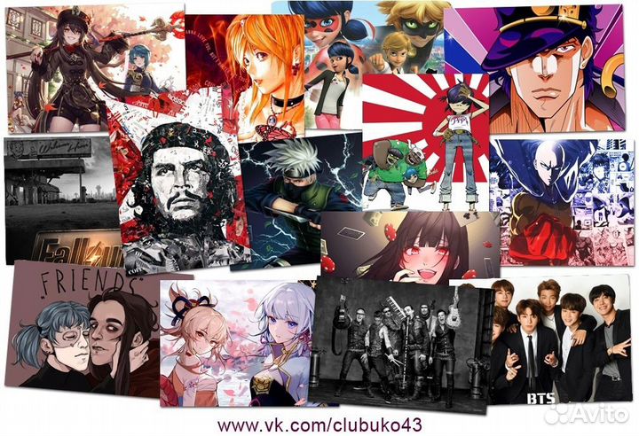 Блокноты, значки и постеры на заказ