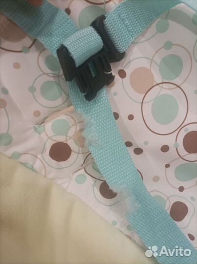 Детские электронные качели шезлонг