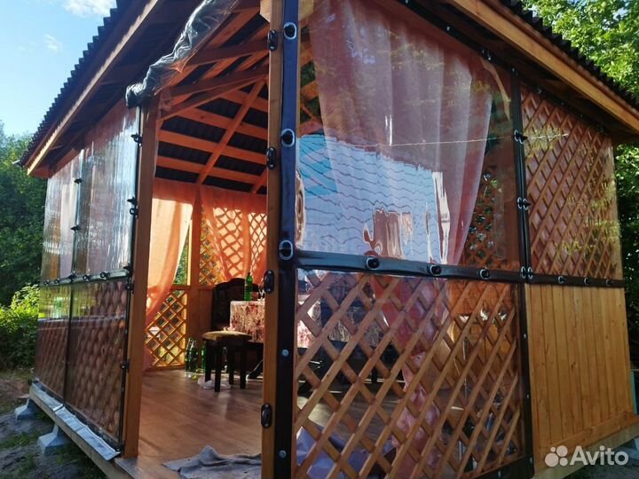 Мягкие окна на беседку, веранду, террасу