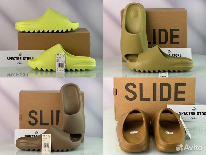 Шлепанцы Тапочки Adidas Yeezy Slide