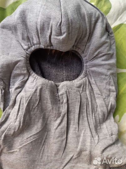 Зимний шлем на мальчика 50-52р