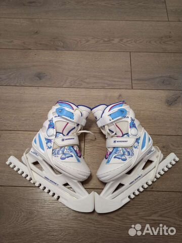 Коньки детские раздвижные nordway 26-30