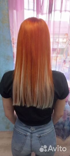 Наращивание биопротеиновых волос