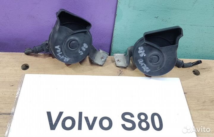 Сигнал (клаксон) Вольво S80/ Volvo S80, 2005г