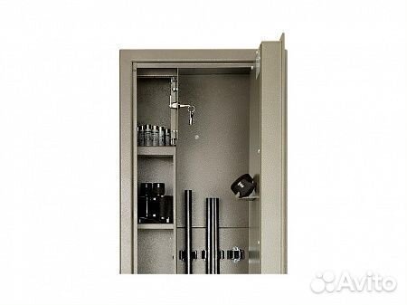 Оружейный сейф на 4 ружья (дверь 5мм,корупс 3мм)