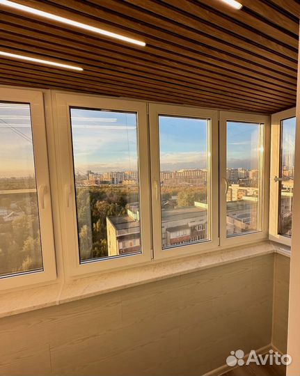 Балконные окна. Остекление