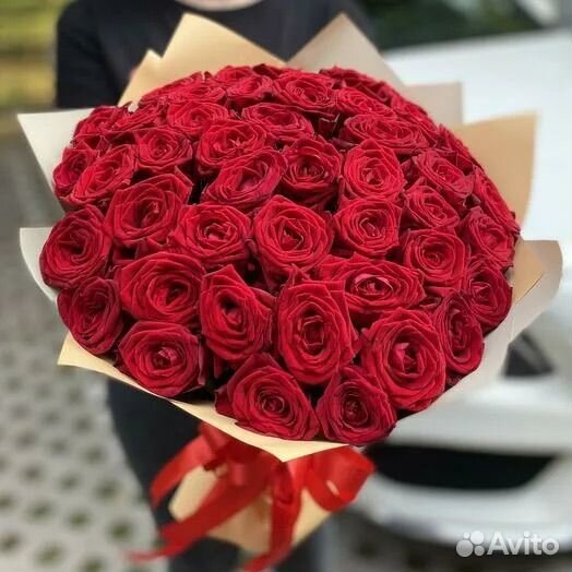 Букет из красных роз
