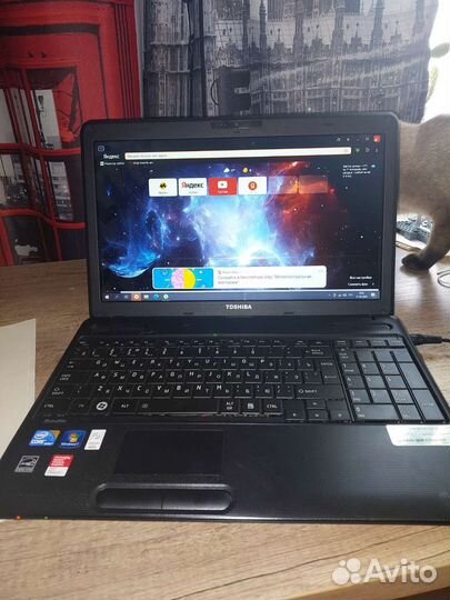 Ноутбук toshiba satellite c660