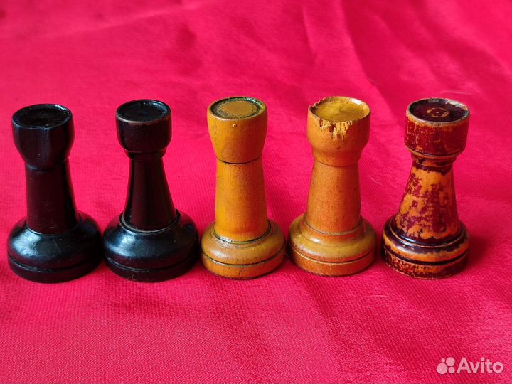 Шахматные фигуры Ботвинник-Флор поштучно