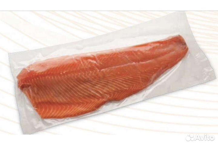 Сёмга филе, масляная рыба филе холодного копчения