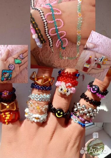Изделия из 3д ручки/бисера /и духи Шанель