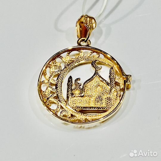 Золотая подвеска