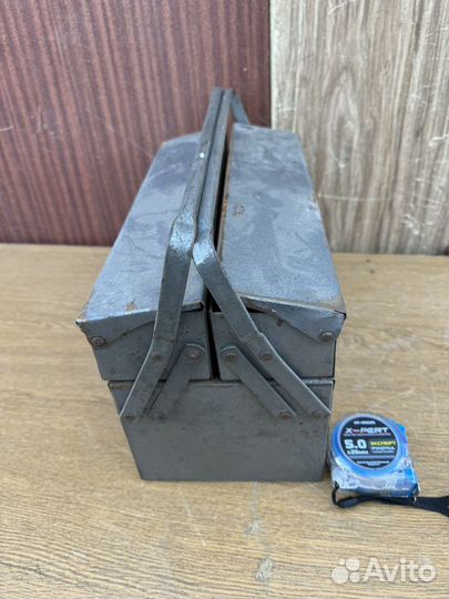 Ящик металлический для инструментов СССР