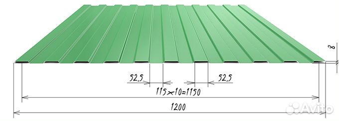 Профнастил для стен с доставкой