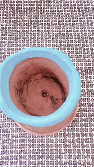 Горшок глиняный кашпо органайзер