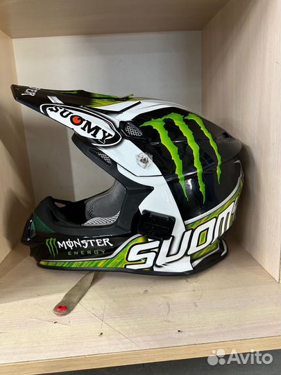 Мотошлем кроссовый Suomy MR Jump Monster Matt