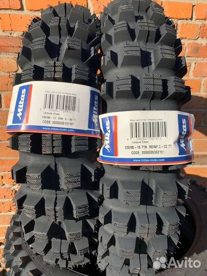 Mitas 130/80-17 C-02 внедорожная мотошина митас