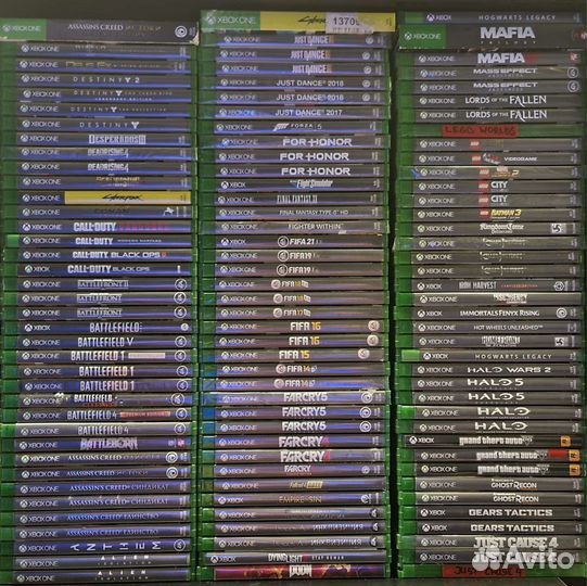 Игры для XBox One и XBox Series. Новые и бу