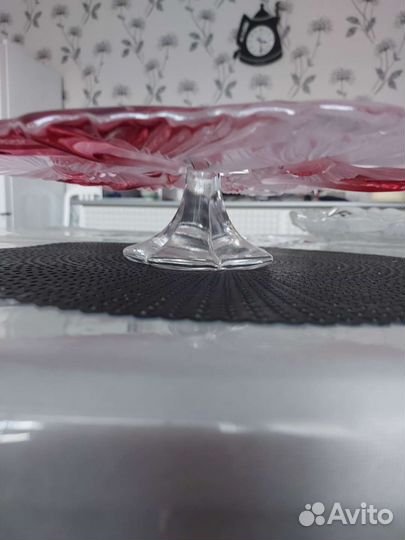 Тортница, блюдо Walther glas