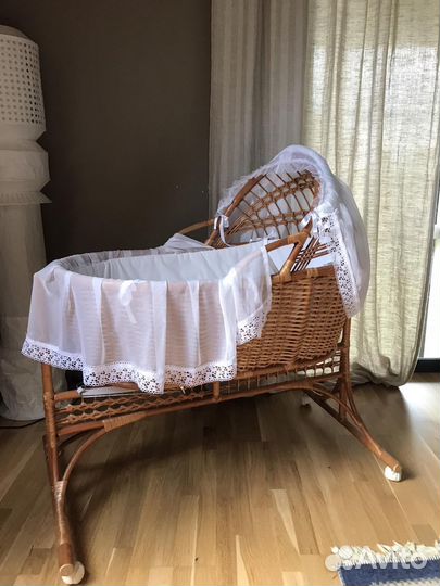 Люлька плетеная из лозы