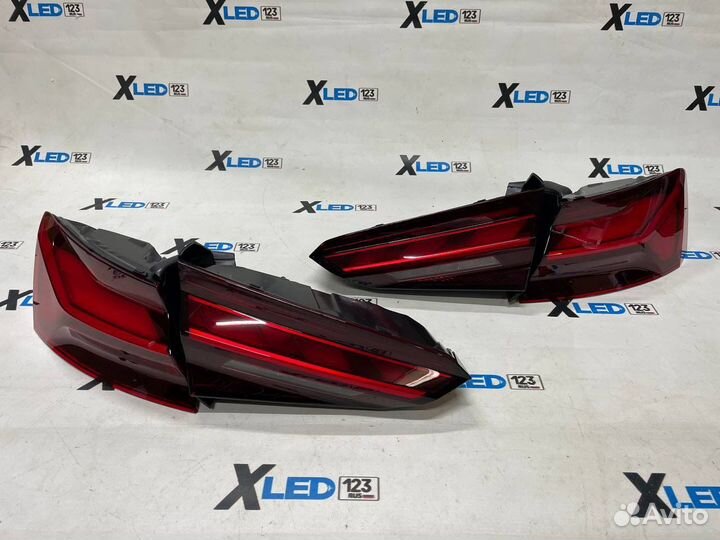 Фонари Audi A5 B9 рестайлинг / дорестайлинг Matrix