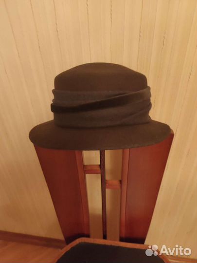 Песцовая и норковая шапки фетровая шляпа из Вены