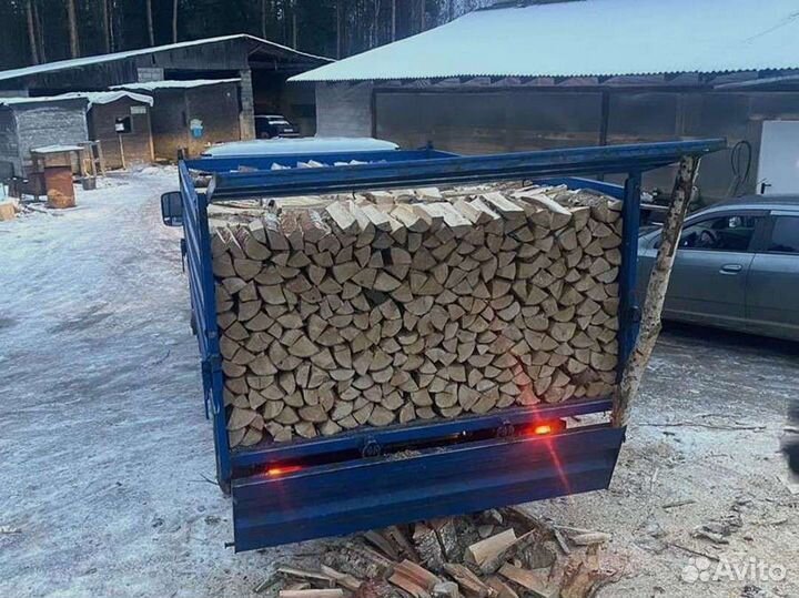 Дрова колотые березовые