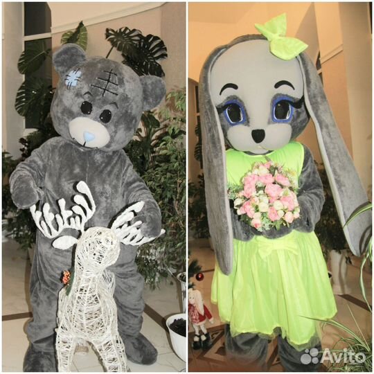 Новые Костюы ростовых кукол. Головы