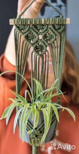 Макраме подвесы для кашпо