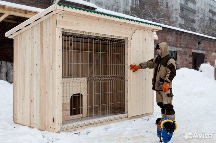 Вольер для собак уличный