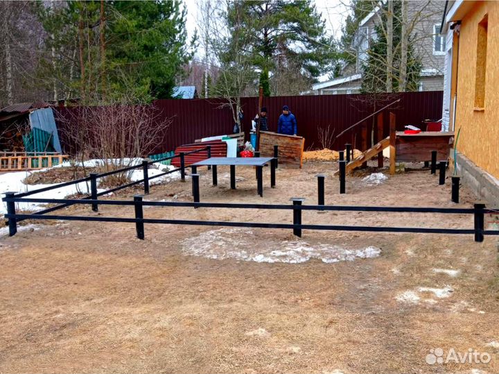 Фундамент свайный-винтовой под ключ