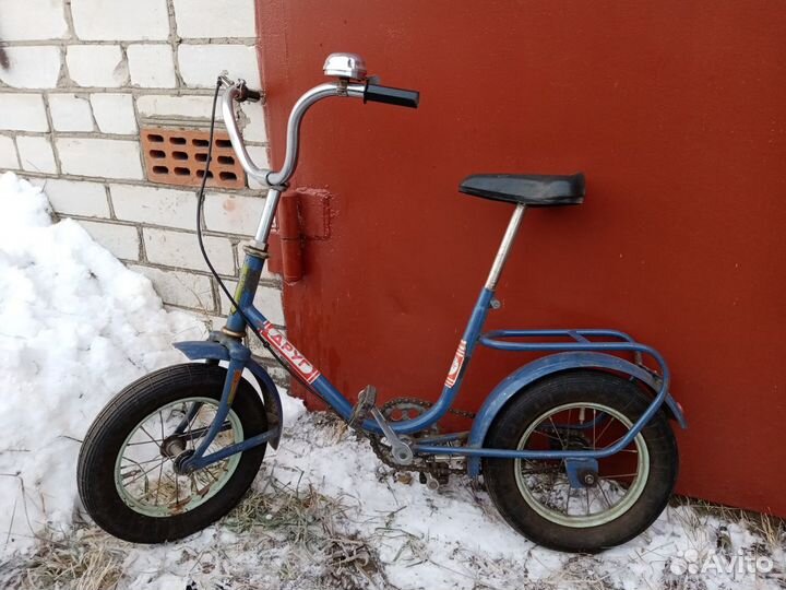 Детский велосипед СССР