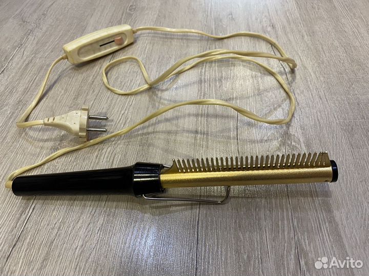 Плойка-расческа для волос времен СССР