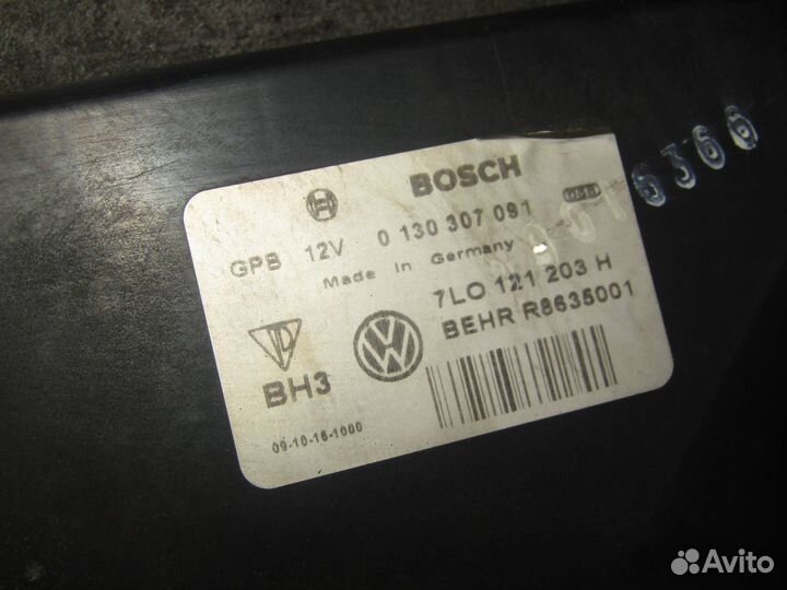 Вентилятор охлаждения Volkswagen Touareg