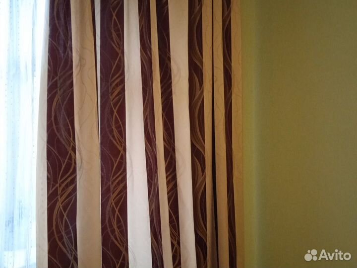 Комплект шторы и тюль бу