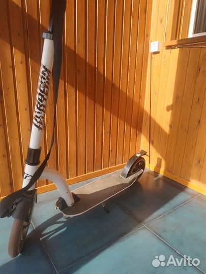 Самокат взрослый б/у с большими колесами