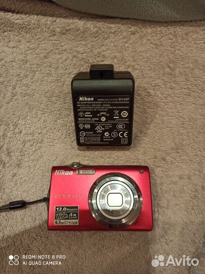 Компактный фотоаппарат nikon