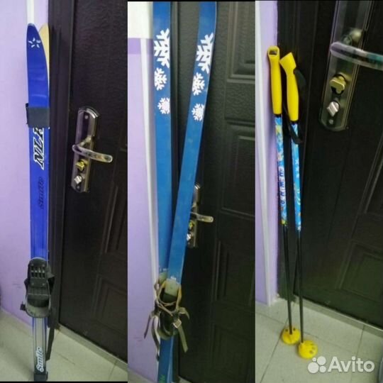 Лыжи и лыжные палки